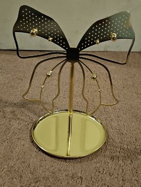 Gold Butterfly Jewelry Stand Organizer